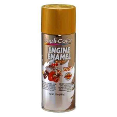 SAFETY FIRST DE1604 12 oz Engine Enamel Paint; Universal Gold SA325385